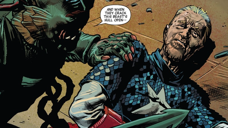 Illustration for article titled Your Guide to Steve Rogers' Terrible, Horrible, No Good, Very Evil Year